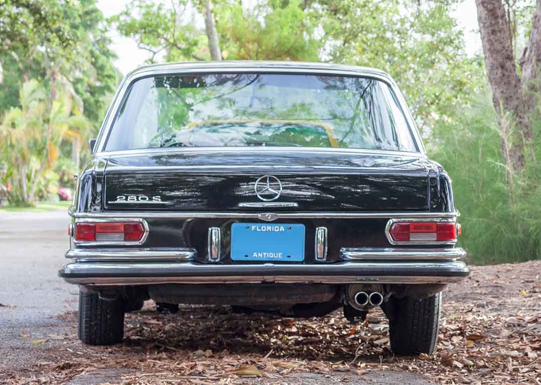 1968 Mercedes Rear