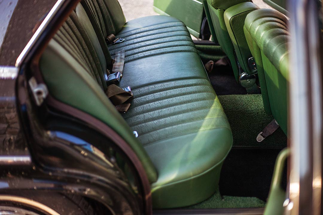 1968 Mercedes Passenger Side Rear Seat